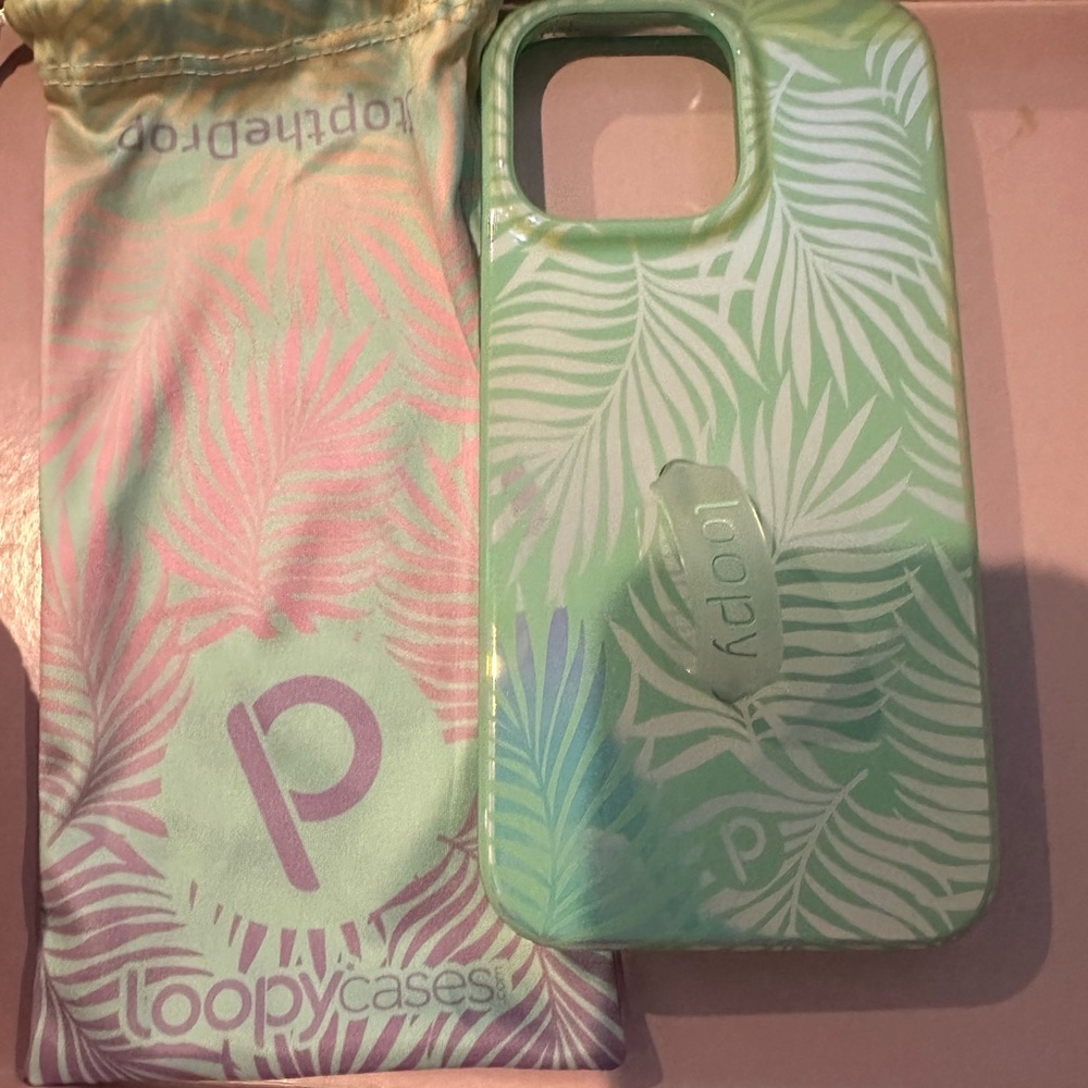 Loopy case for iPhone 14 Pro Max Aquamarine Dream